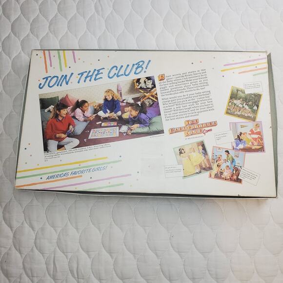The Baby-Sitters Club Board Game Vintage 1989 Milton Bradley 80’s Teen Play Fun - Picture 15 of 15